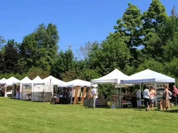 Användning av utställningstält