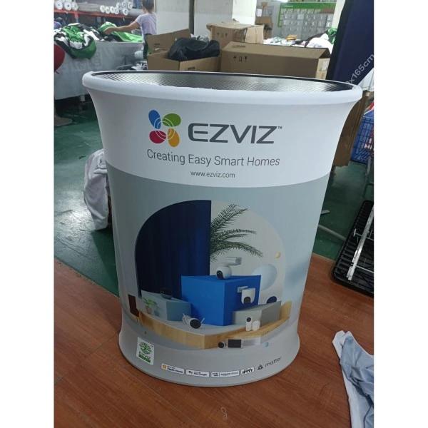 Rund lyftbar disk i plast